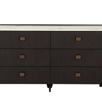 Rhona 6 Drawer Chest Ebony