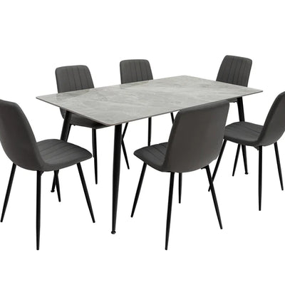 Ivan Rega marble effect Dining Table clearance offer