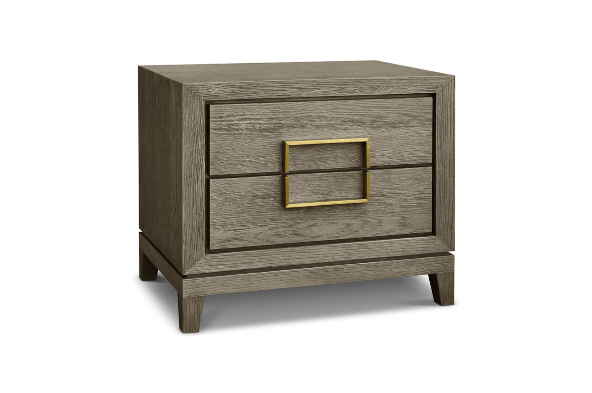 Renaissance Luxury 2 Drawer Bedside Cabinet
