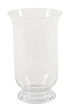 Round Clear Glass Trumpet Vase 18cm 27.95