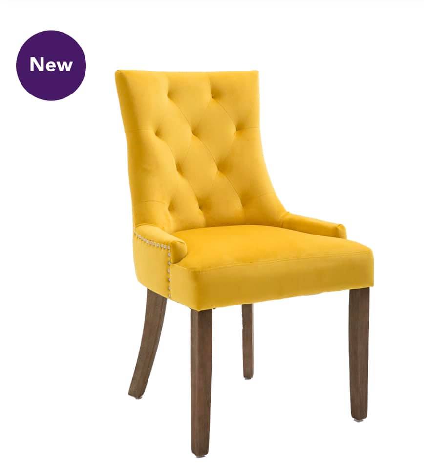 Sandy velvet dining chairs various sets see below on clearance offer . pop in to view