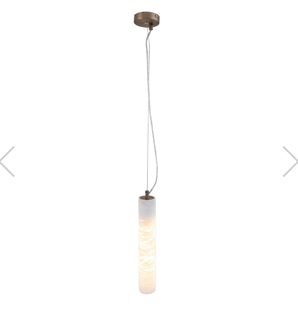 Sheena Pendant in Bronze and white by RV Astley