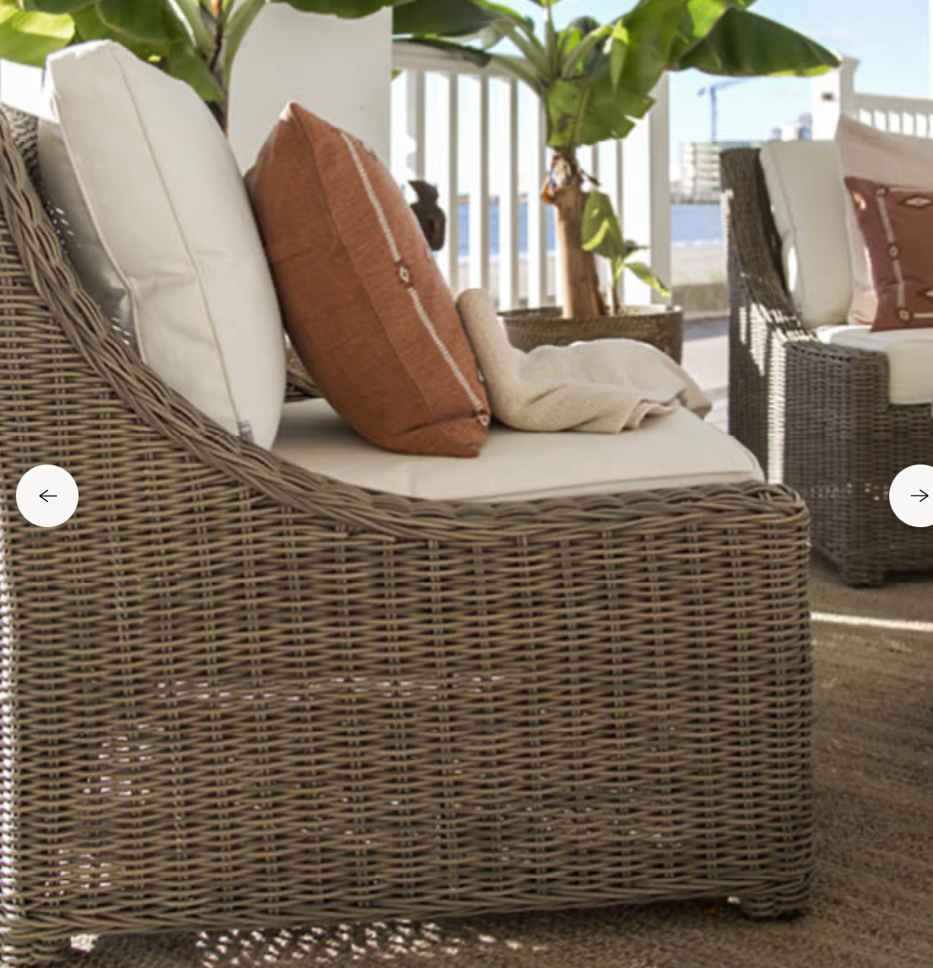 Key Largo outdoor armchair by Renaissance Design Studio