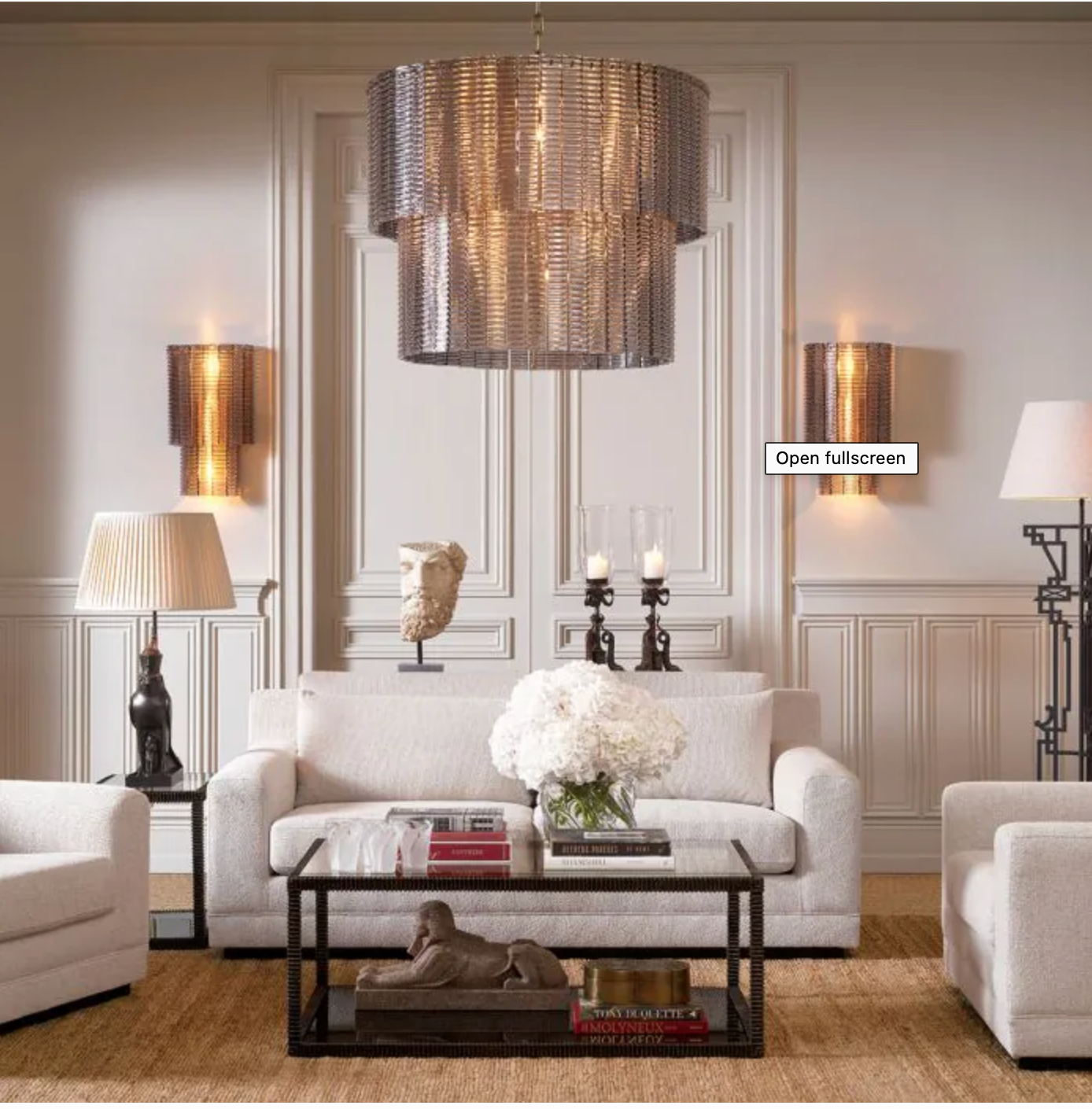 Sofa Manhattan by Eichholtz Met Collection by Eichholtz