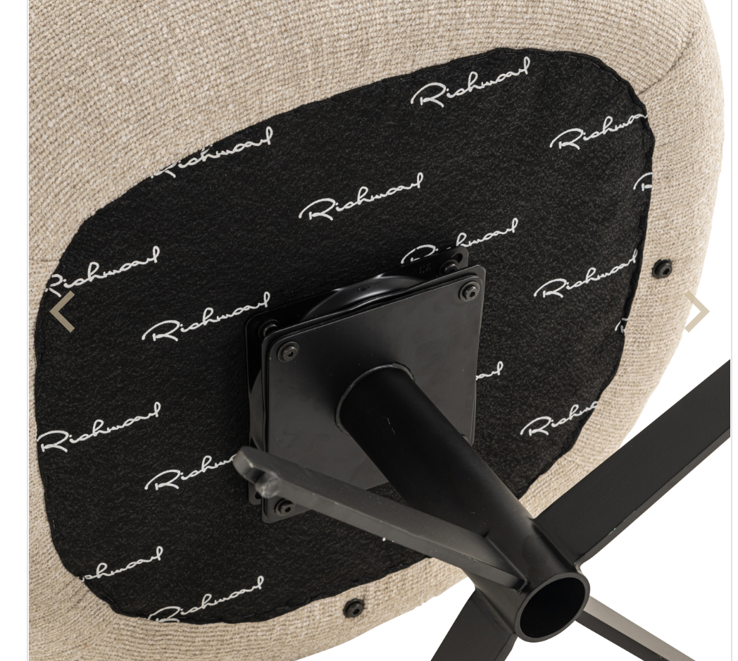 Alexis swivel chair in Biscotti save 10% by Richmond