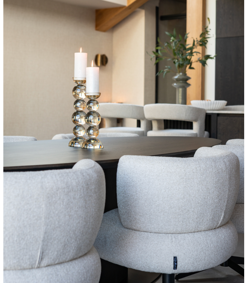 Alexis swivel chair in Biscotti save 10% by Richmond