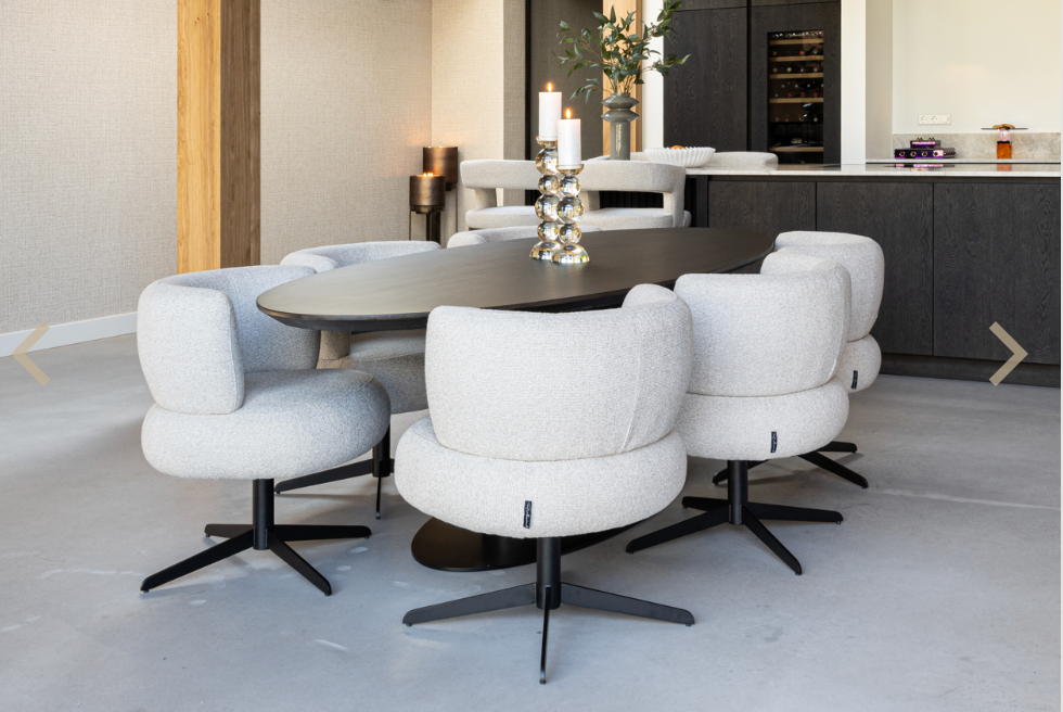 Alexis swivel chair in Biscotti save 10% by Richmond