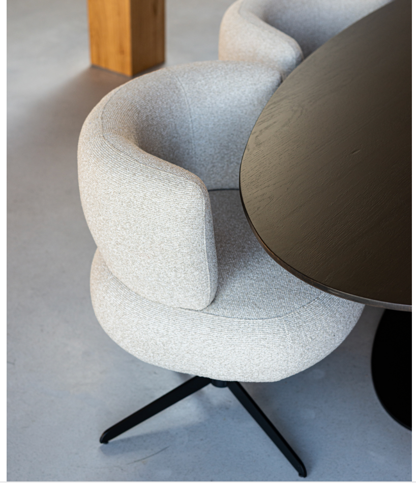 Alexis swivel chair in Biscotti save 10% by Richmond