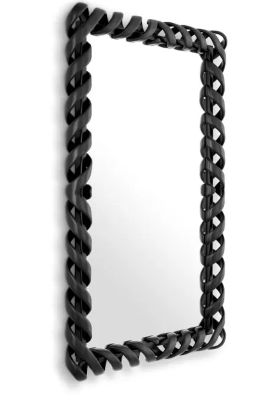Mirror Casone Piano black finish by Eichholtz by eichholtz