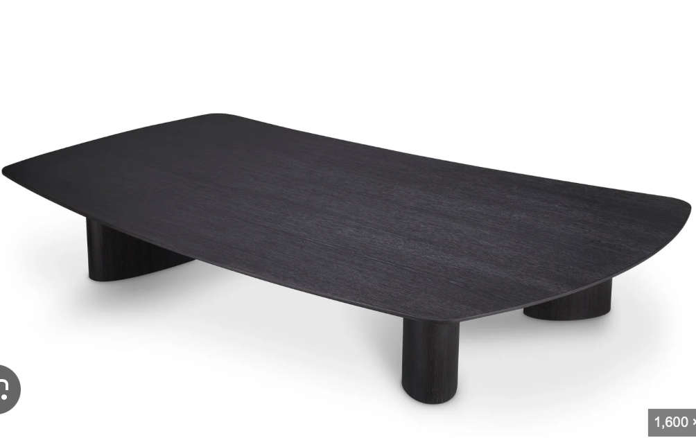 Bergman low profile coffee table by Eichholtz by Eichholtz