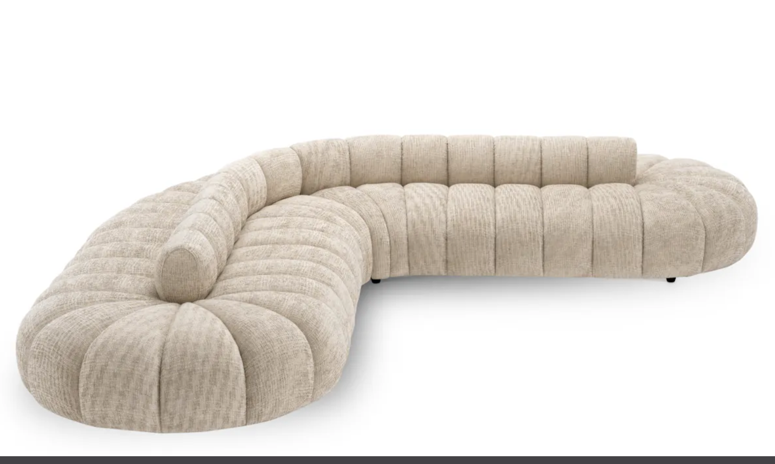 Sofa Alison Creststone beige by Eichholtz by eichholtz