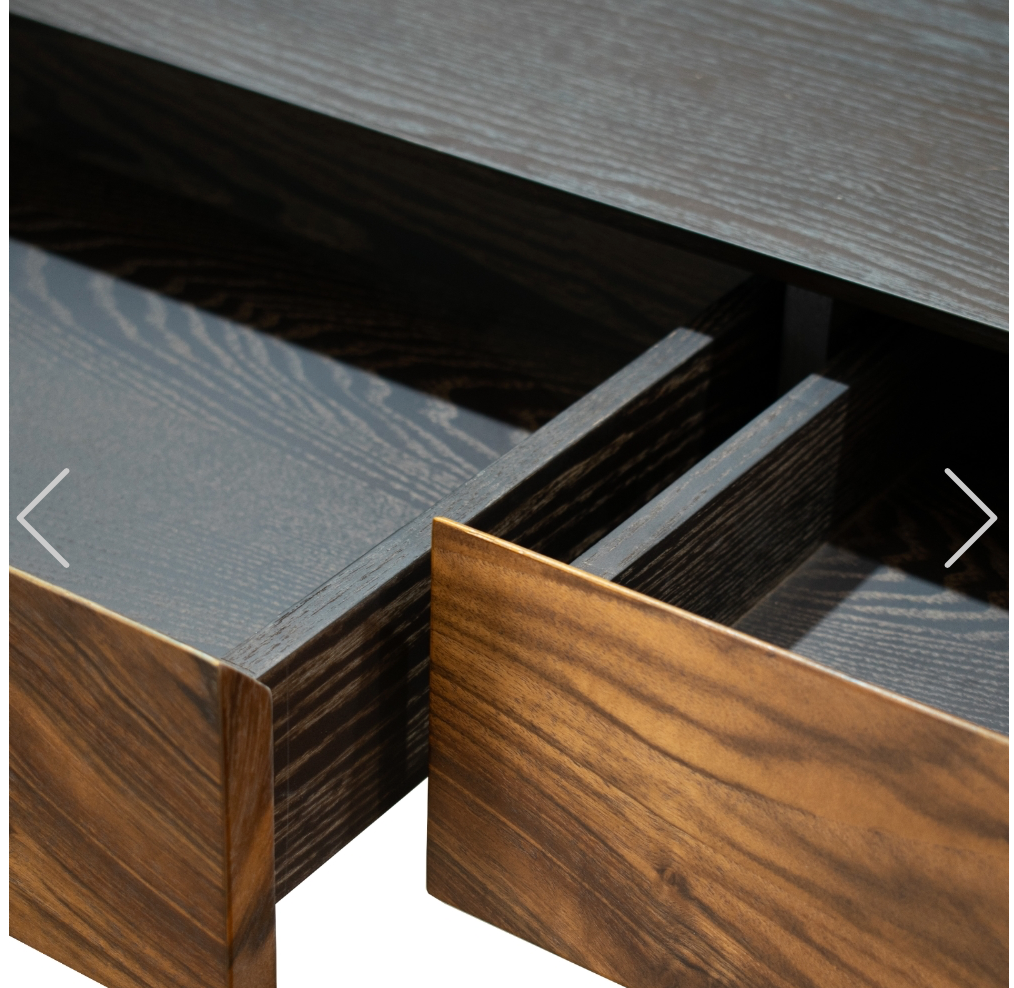 Osborne console table in chocolate 120 cm by RVA