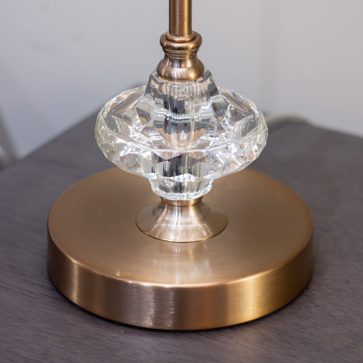 Super Stylish Buffet Table Lamp with shade in choice of colours.
