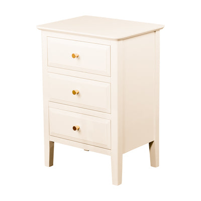 Carley Bedside Cabinet In Ivory Special Purchase
