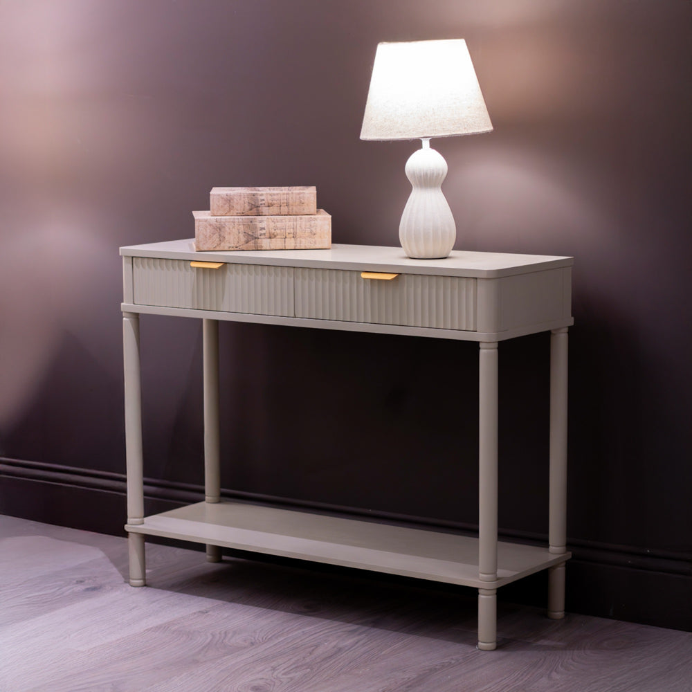 Parker Console Table w 2 or  3 drawers  limited stock nett price ( limited stock)