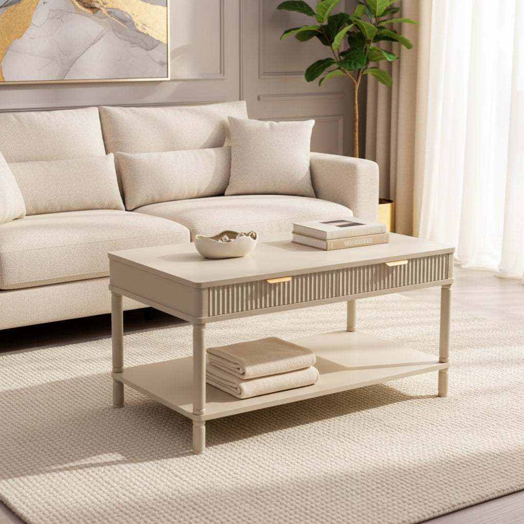 Parker 2 Drawer Coffee Table by tara