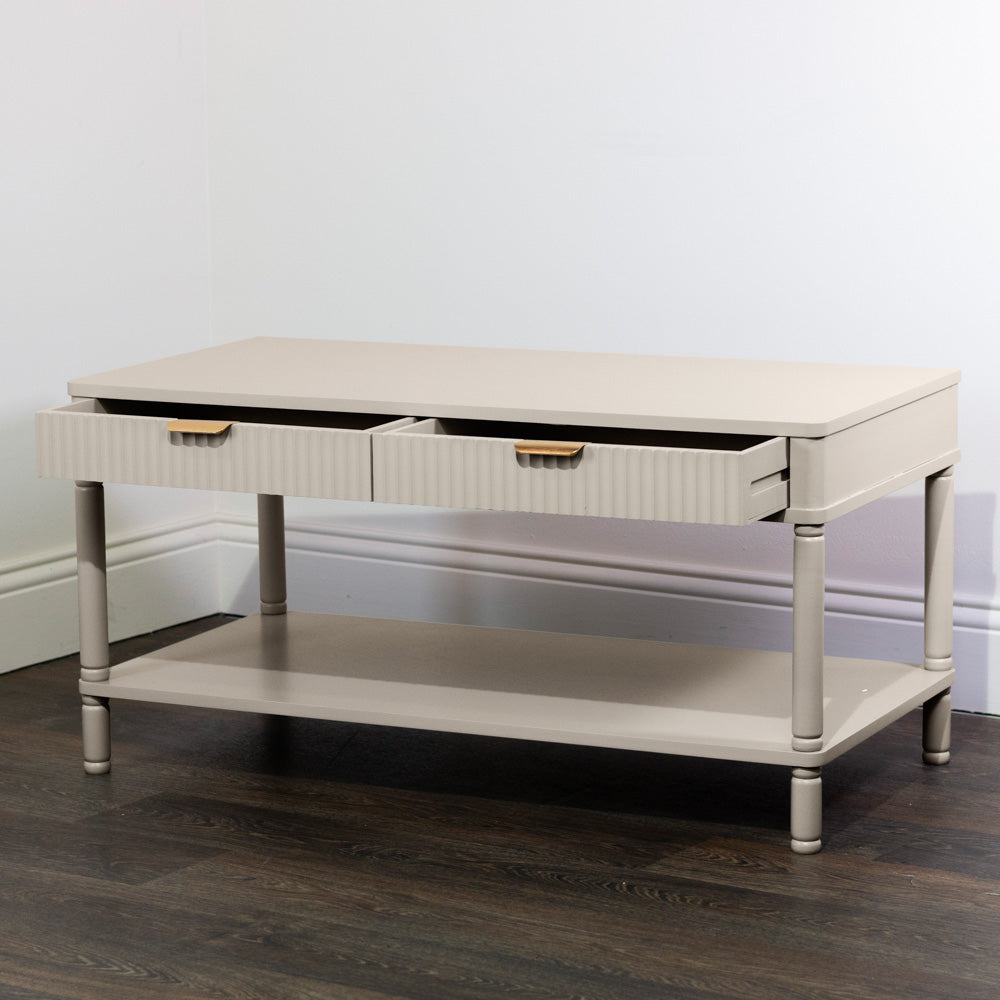 Parker 2 Drawer Coffee Table by tara