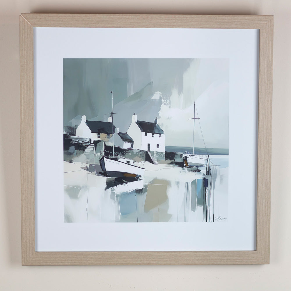 Framed Print - Waters Edge//Sea Spirit by tara