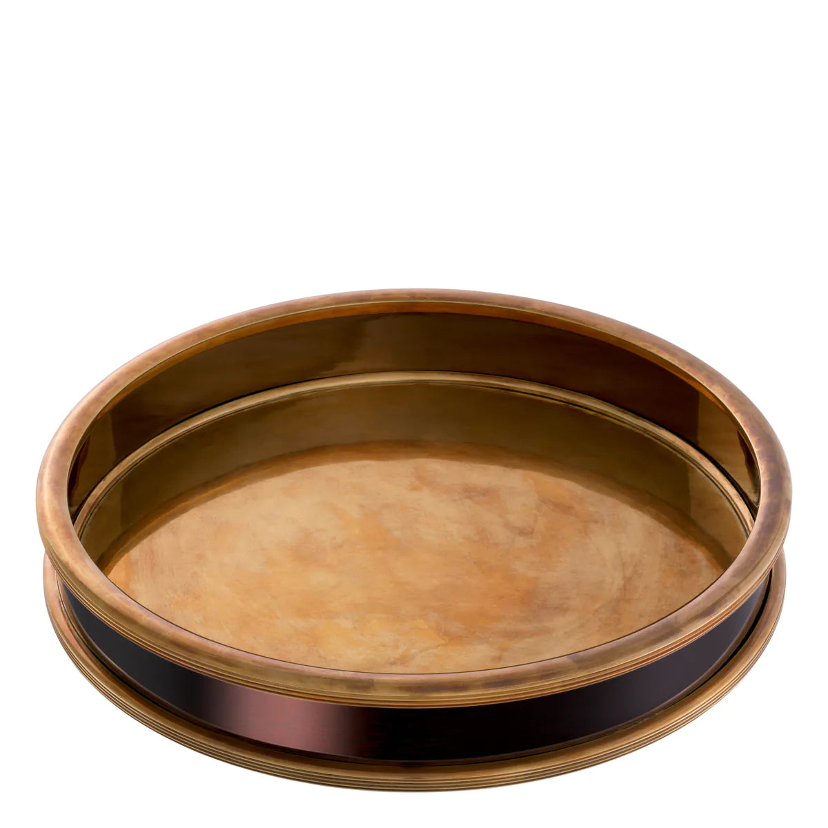 Tray Ella Vintage brass finish by Eichholtz . Ex showroom less 20%