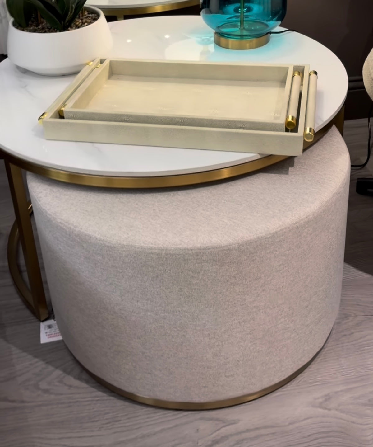 Valletta Coffee table and Pouffe limited edition