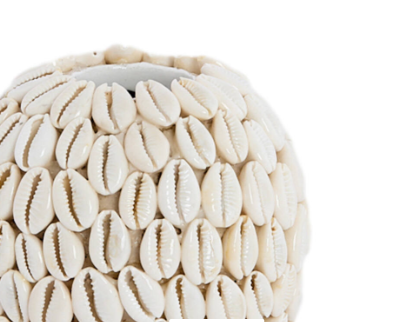 Vase Deco - Shell Cream