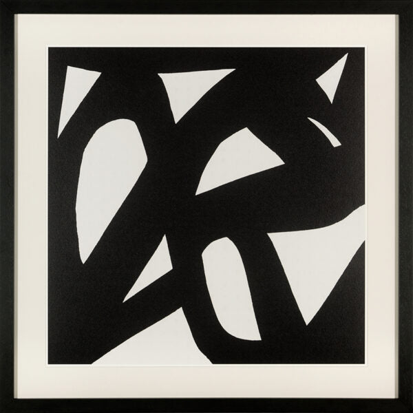 Vlado Fieri original wall art black n white part of a 4 series of large wall art