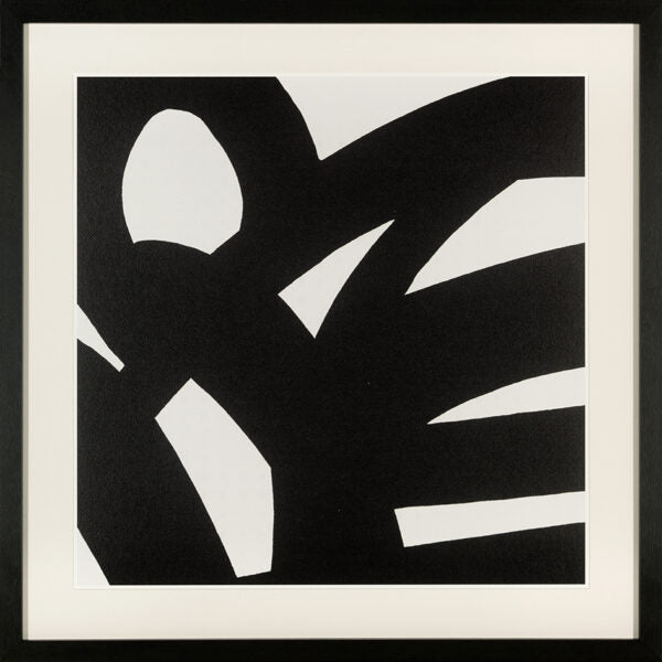 Vlado Fieri original wall art black n white part of a 4 series of large wall art