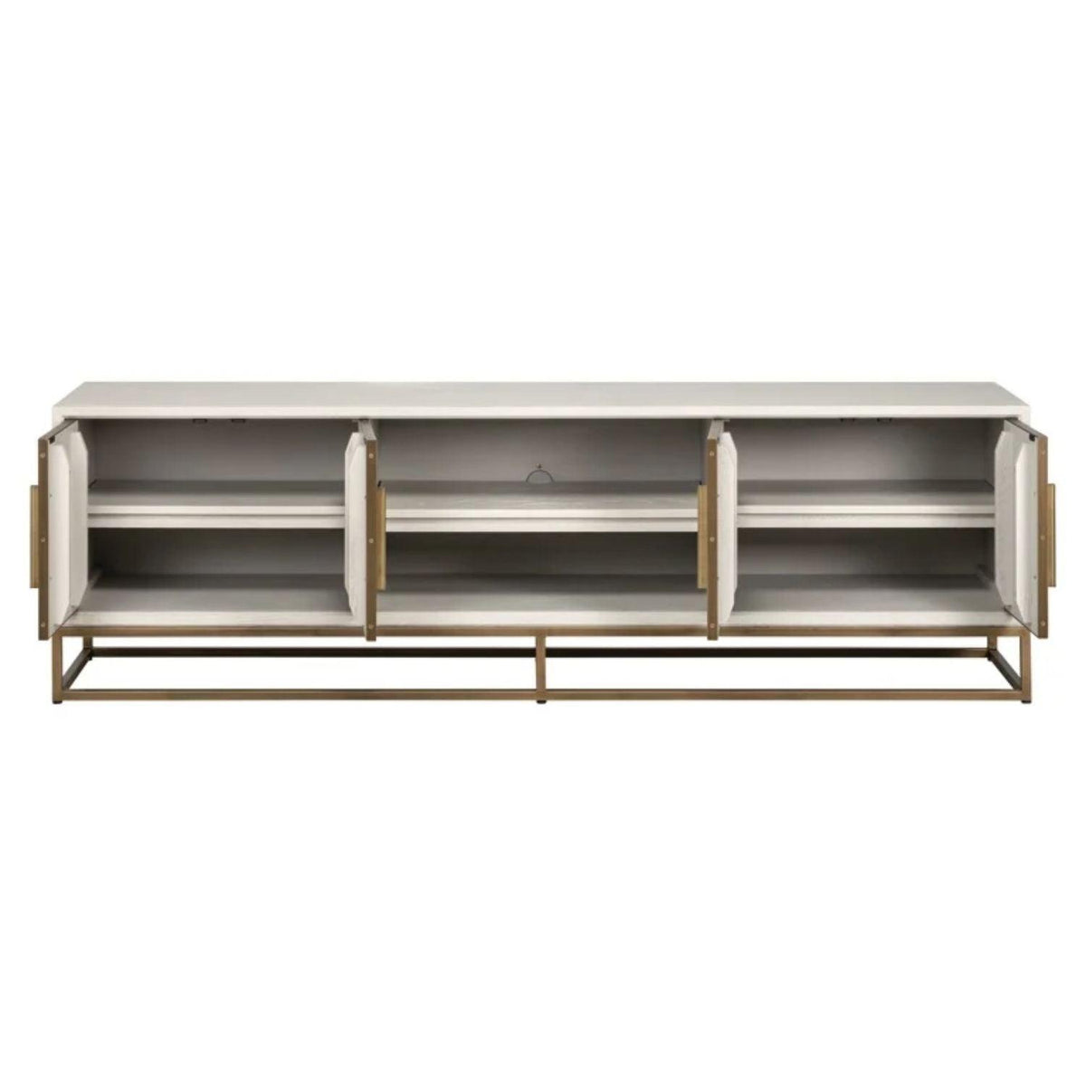 Wilson white TV unit