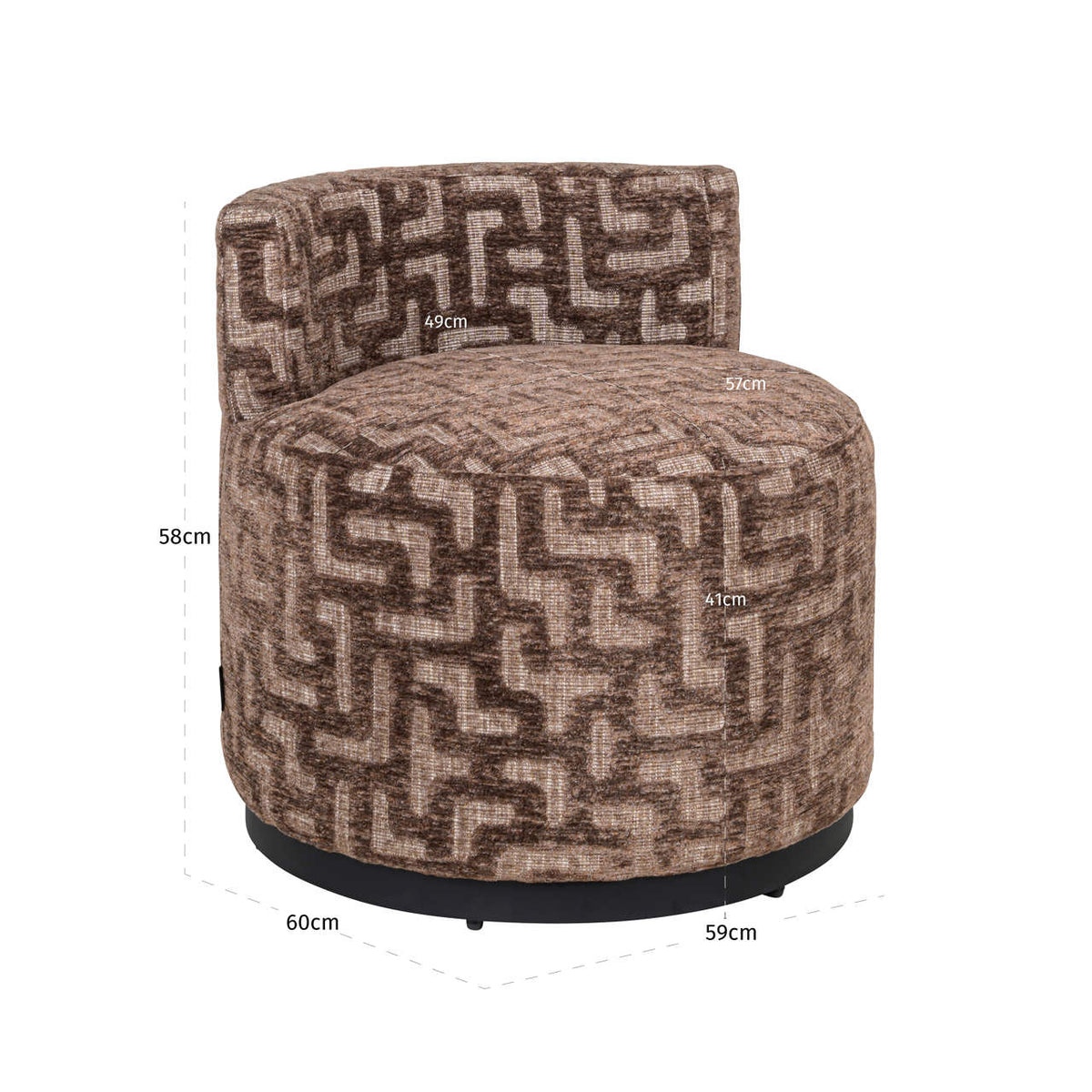 Lounge Chair Francesca by Richmond