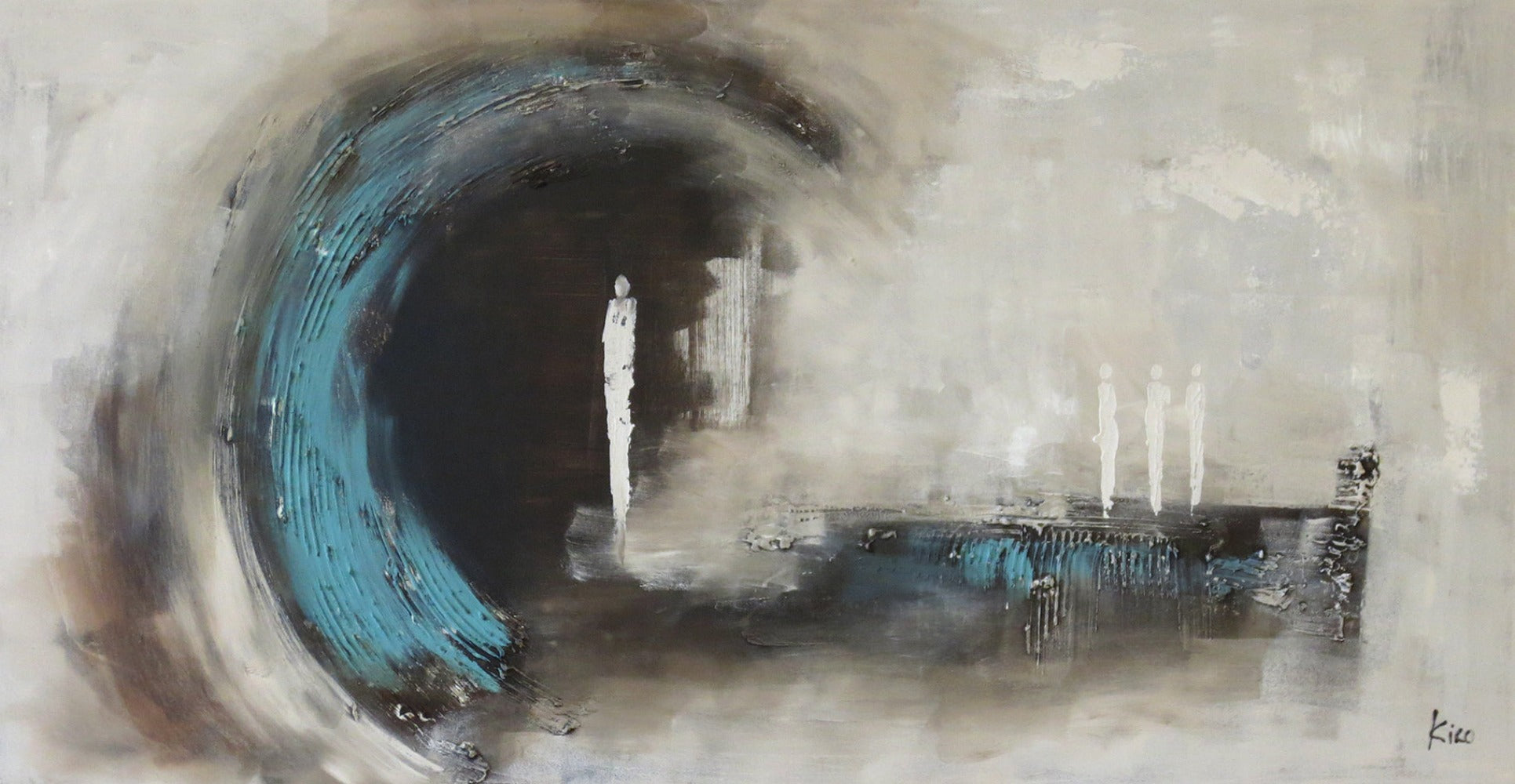 Ablo Original Artwork on canvas Limited Edition Hand make framed art work-canvas wall art-Renaissance Design Studio