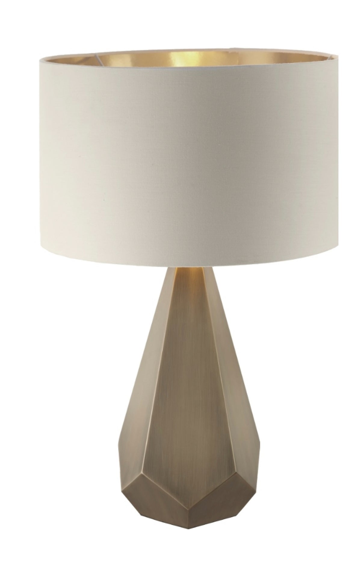 Agato Table Lamp By RV Astley Reduced in Gunmetal-Renaissance Design Studio