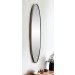 Aida Long oval mirror in gold or silver-Renaissance Design Studio