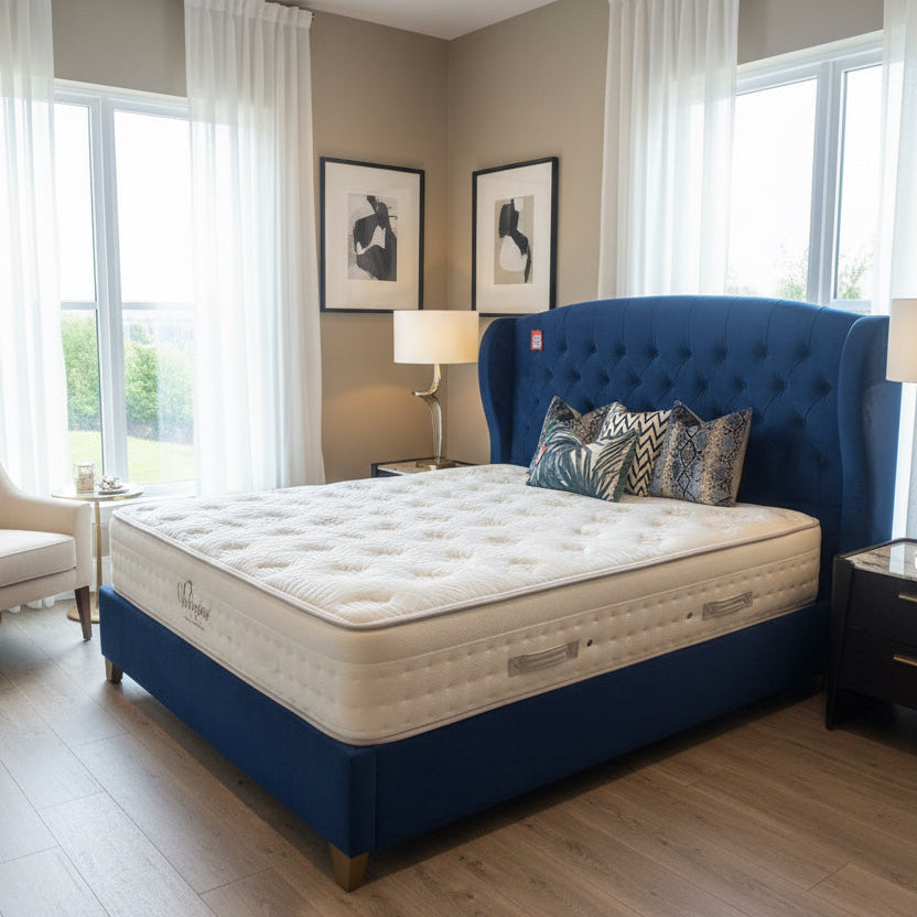 Amalfi Ottoman Super King gas lift bed last one ! Almost half price-Renaissance Design Studio