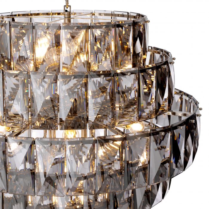 Amazone large Crystal Chandelier by Eichholtz reduced-Chandelier-Renaissance Design Studio