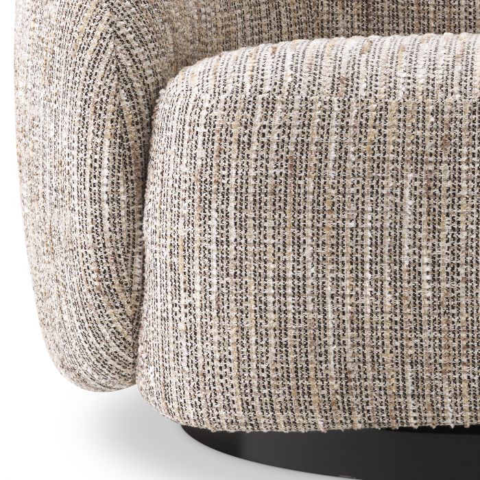 Amore swivel armchairs by Eichholtz in madamoiselle-Renaissance Design Studio