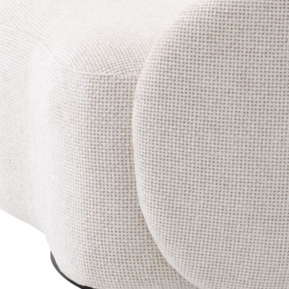 Amore swivel armchairs by Eichholtz in white Lyssa-Armchair-Renaissance Design Studio