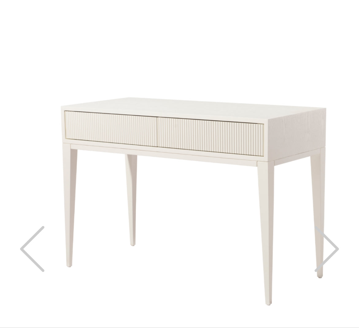 Amur White or Grey Dressing Table reduced-Dressing table-Renaissance Design Studio