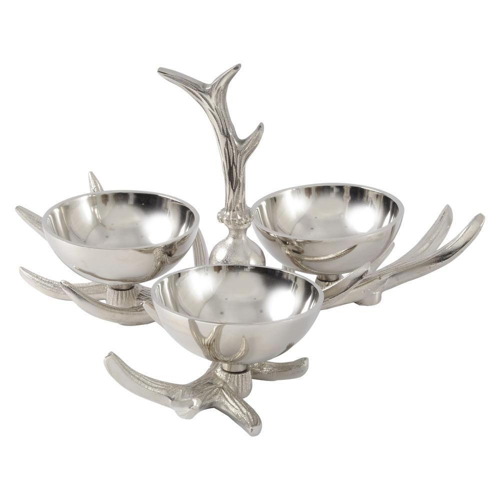 Antler Peanut Bowl Nickel-Renaissance Design Studio