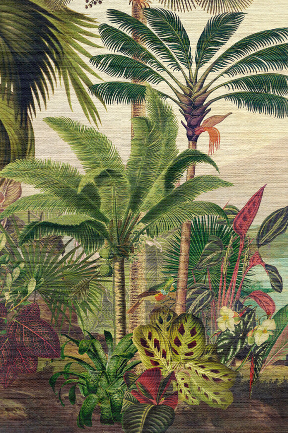 Arte Reverie Tropical Designer Wallpaper By Arte-Renaissance Design Studio