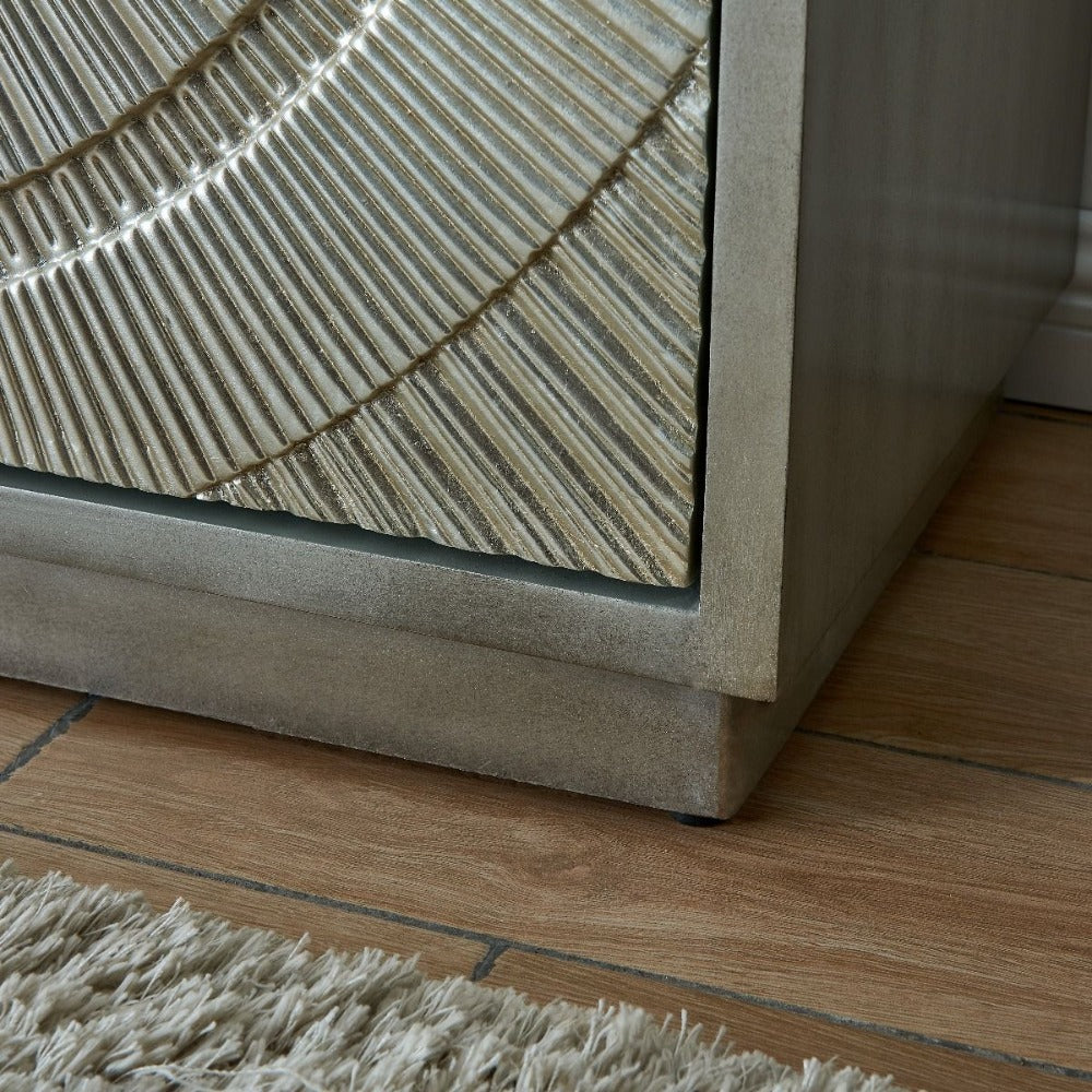 Aztec Frenzo 2 Door large Sideboard view in outlet store . Sold as seen-Sideboard-Renaissance Design Studio