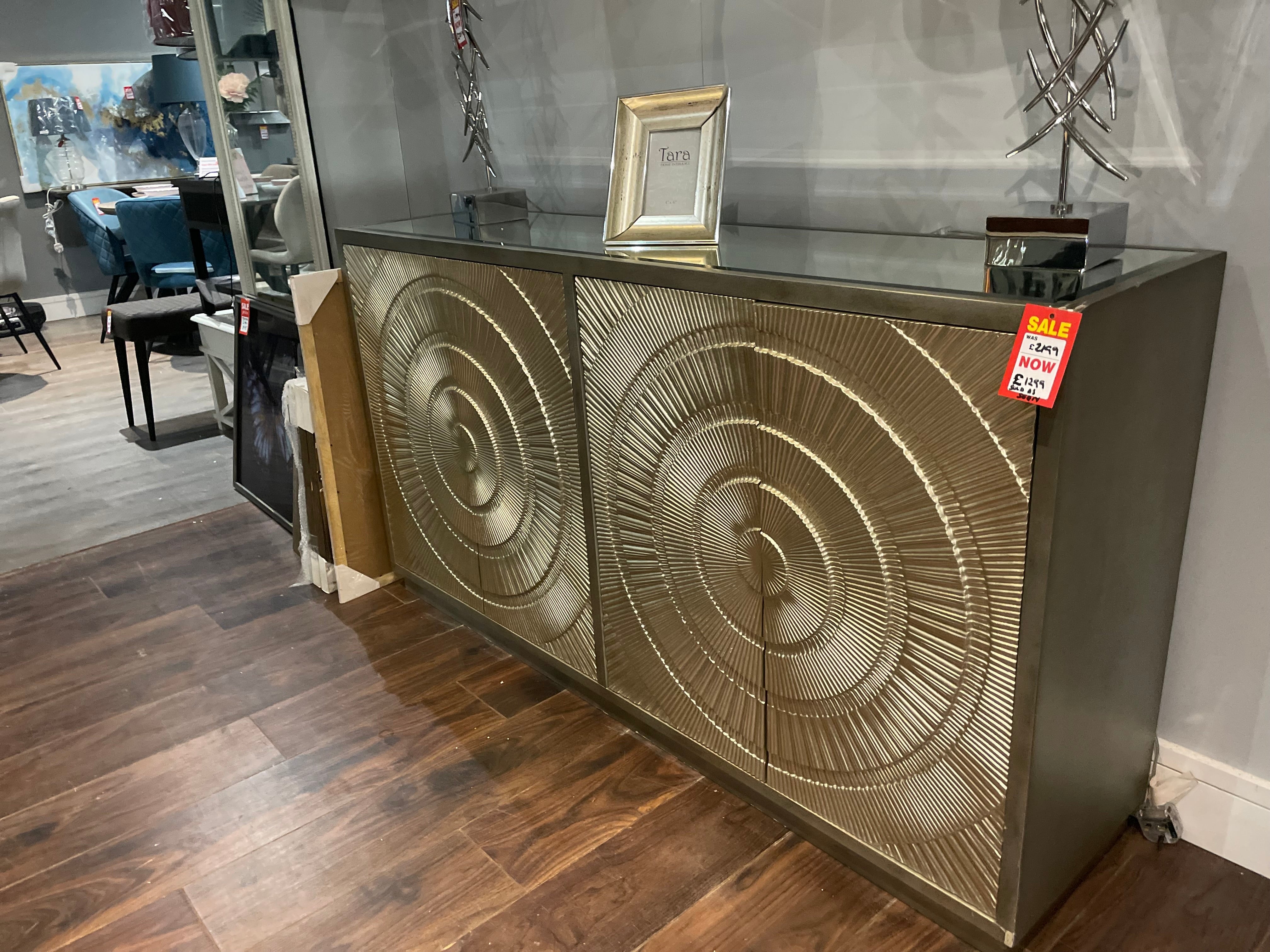 Aztec large sideboard reduced to clear ! Last one-Buffets & Sideboards-Renaissance Design Studio