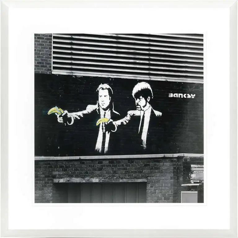 Banksy Old Street framed exclusive prints REDUCED-Wall Art-Renaissance Design Studio