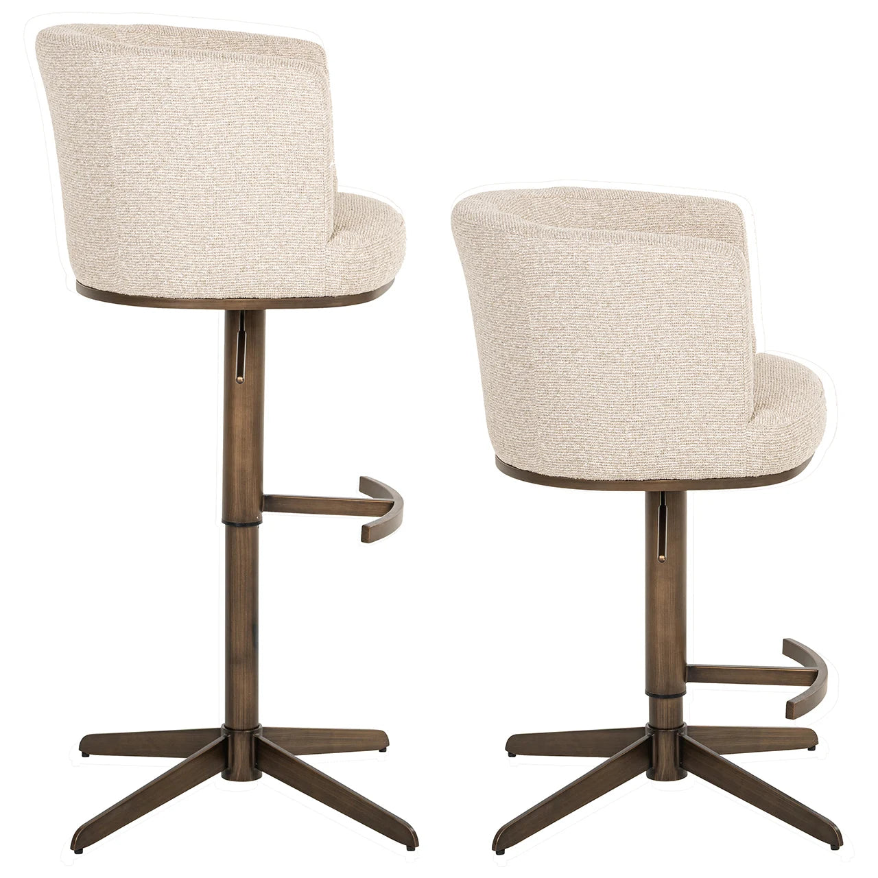 Bar/counter stool Carol biscotti-Renaissance Design Studio