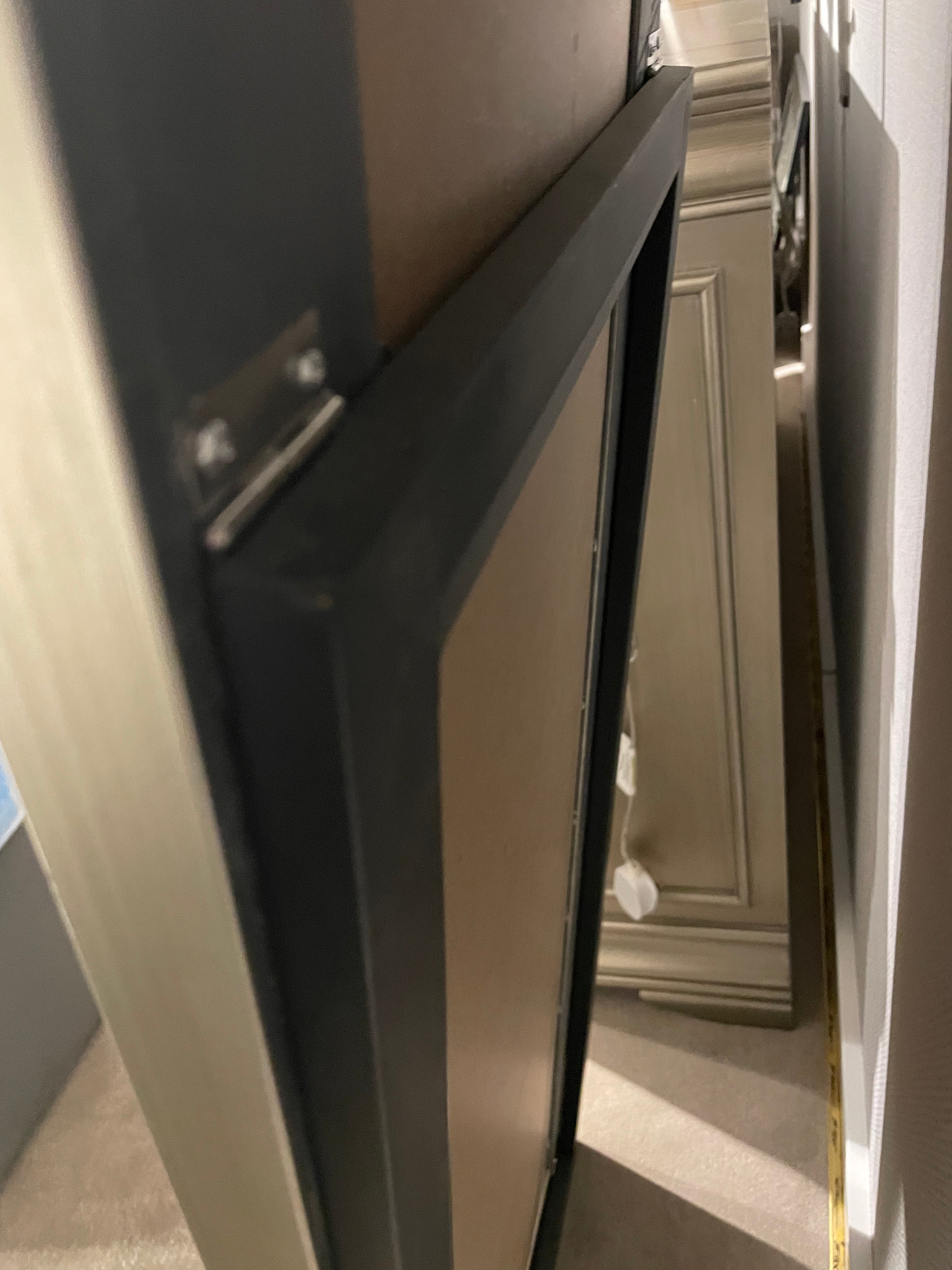 Beaded dressing mirror full length LAST ONE seconds quality clearance-Renaissance Design Studio