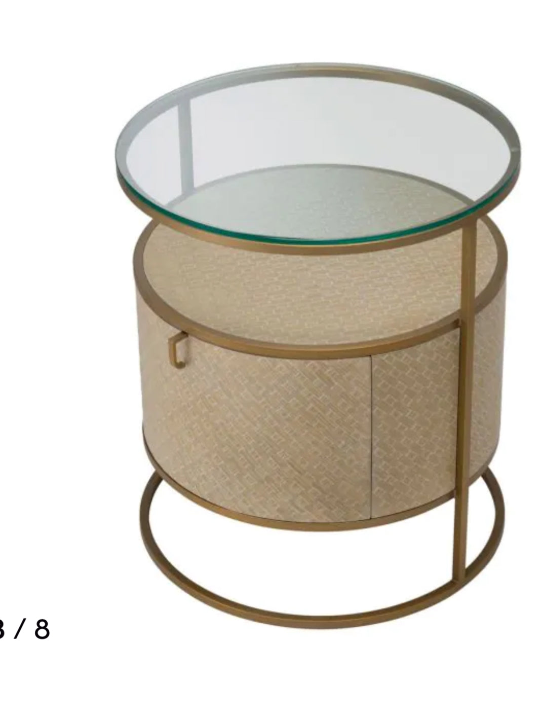 Bedside Table Napa Valley by Eichholtz-Bedside Cabinet-Renaissance Design Studio