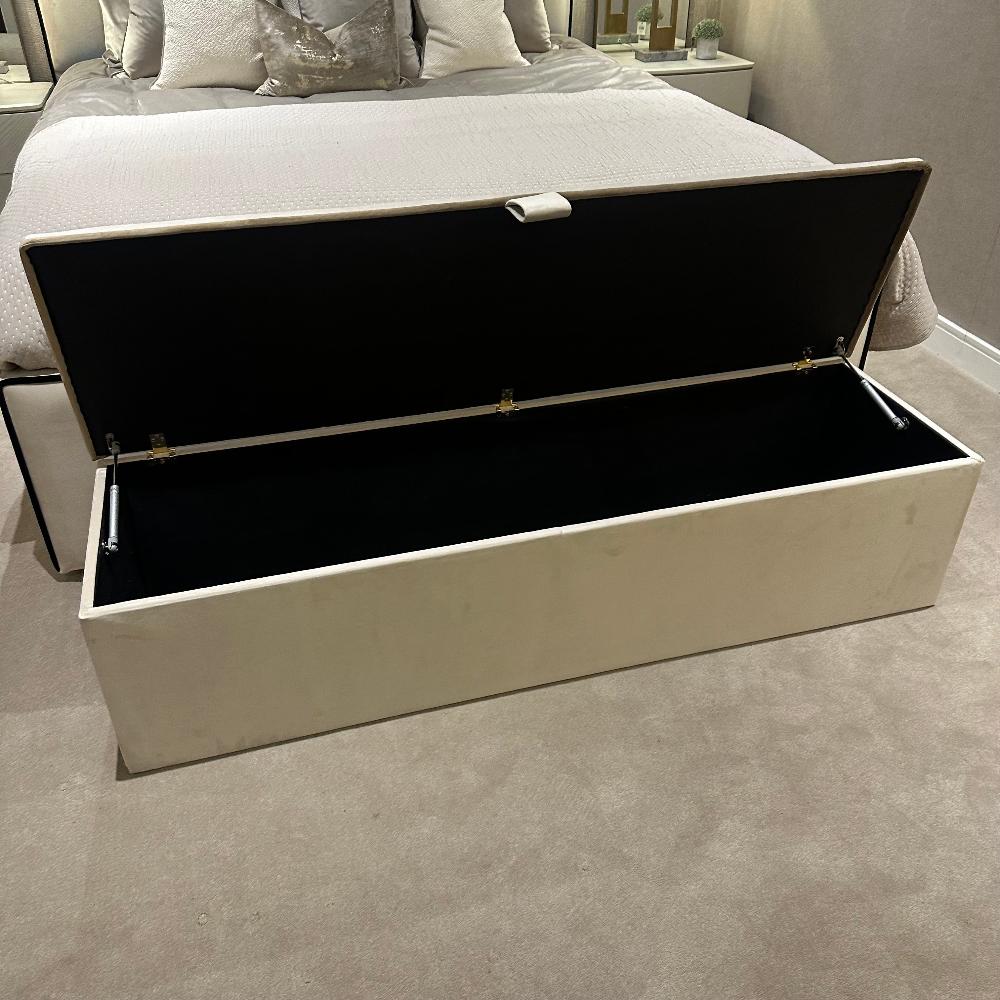 Belle blanket box custom designed in various sizes-Blanket box-Renaissance Design Studio