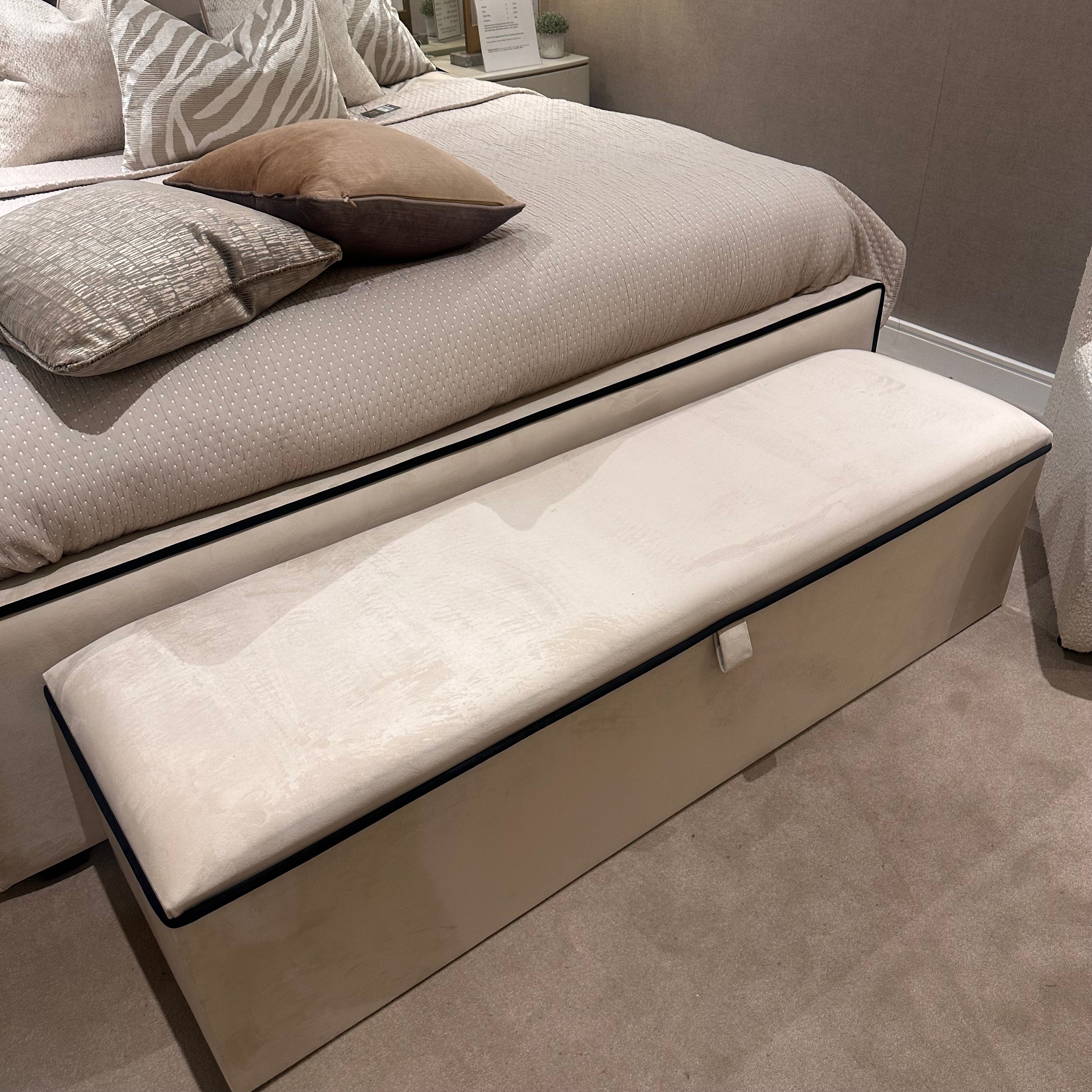 Belle blanket box custom designed in various sizes-Blanket box-Renaissance Design Studio