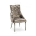 Bellingham dining chair with chrome legs-Dining Chair-Renaissance Design Studio