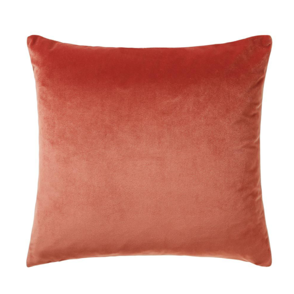Bellingham super designer Velour Cushion with feather filling-Chair & Sofa Cushions-Renaissance Design Studio