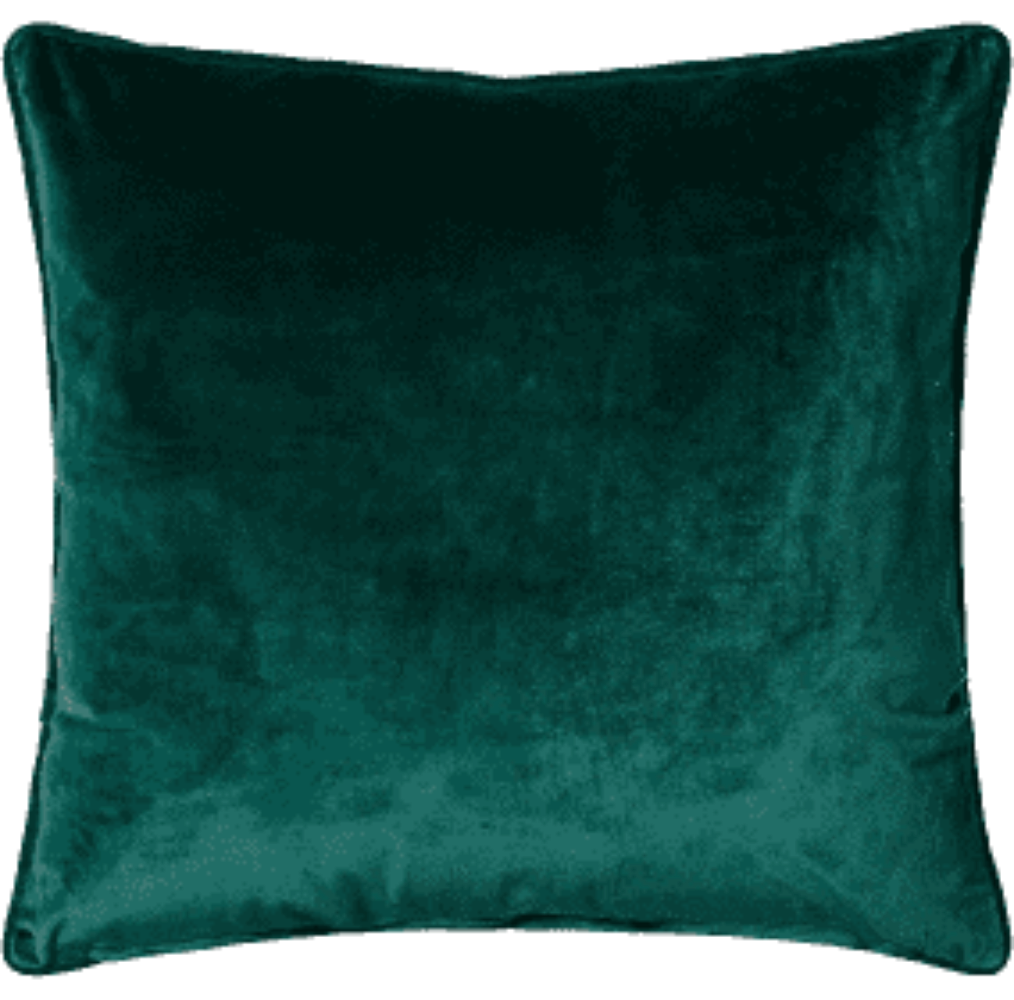 Bellingham super designer Velour Cushion with feather filling-Chair & Sofa Cushions-Renaissance Design Studio